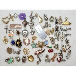 Lot Tiny Mini Charms Bulk Supplies Crafting Jewelry Making Bracelet Wine Bottle